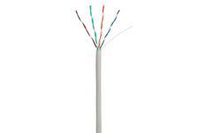 Кабель (витая пара) Юпитер U/UTP Cat5E, 4х2х24AWG (0.51 мм), CCA, внутренний (ПВХ)