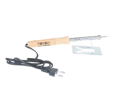 Паяльник электрический 40 Вт/230 В с ручкой из дерева SPARTA Фотография_3