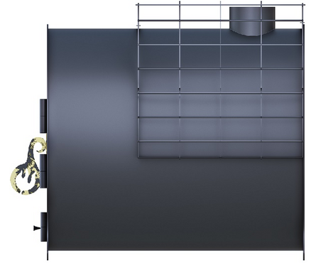 Печь банная Емеля 8 мм ЦАРЬ ПЕЧИ Фотография_2