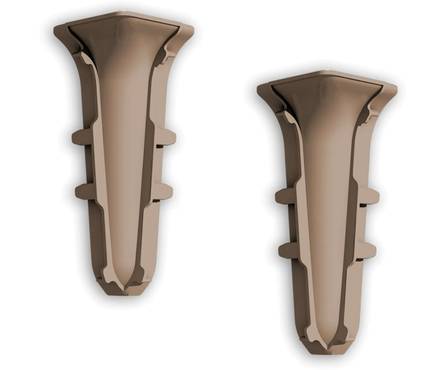 Угол ПВХ внутренний для плинтуса напольного 70 мм Орех миланский 292 ИДЕАЛ Классик (2 шт/флоуп) Фотография_1