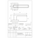 Ручка дверная H-22111-A-CR/W на квадратной розетке хром/белый CODE DECO Фотография_2