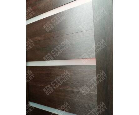 Дверь межкомнатная Венге Сибирский МЛ 7/11 со стеклом 800х2005 мм Фотография_2