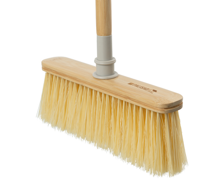 Щетка для пола бамбуковая 26.5 см с черенком HOME PALISAD Фотография_3