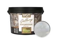 Покрытие декоративное мраморный эффект VGT Gallery Венецианская штукатурка 16 кг