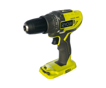 Дрель-шуруповерт Ryobi ONE+ R18DD3-00 (без аккумулятора), 18 Вт Фотография_0