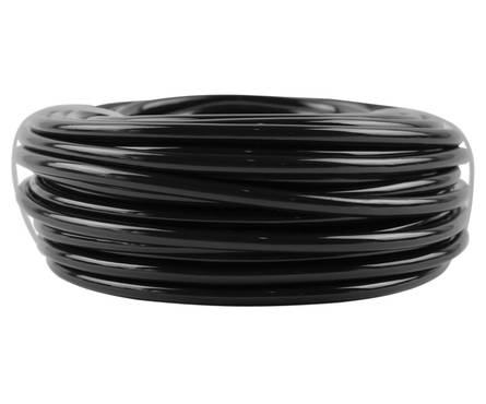 Микротрубка для систем капельного полива ПВХ, 3-5 мм, 3 бар, чёрная (бухта 100 м) Фотография_1