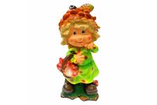 Фигурка садовая Гном-девочка 35x20 см