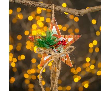 Подвеска новогодняя Новогодние 3x10x20 см МИКС Фотография_3