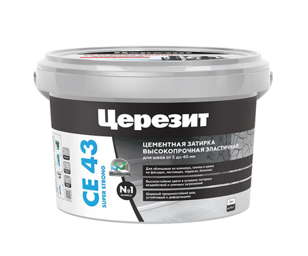 Затирка ЦЕРЕЗИТ СЕ43 темно-коричневая 2 кг Фотография_1