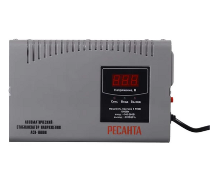 Стабилизатор АСН - 1000 Н РЕСАНТА Фотография_1