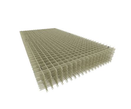 Сетка стеклопластиковая композитная 100x100х2.5 мм (1x2 м) Фотография_0