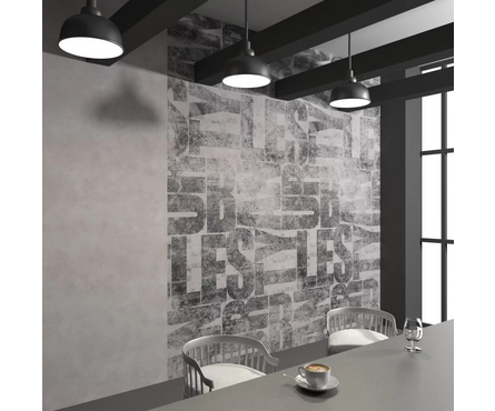 Панель ПВХ Бетон резной Век 375x2700x9 мм (0.675 м²) Фотография_1