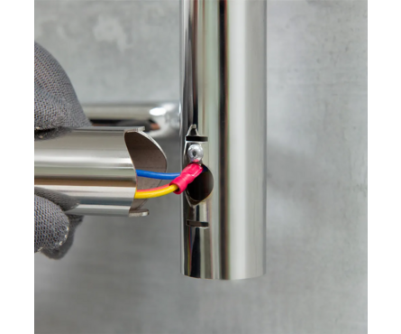 Полотенцесушитель электрический Тругор 80x50 см, таймер, скрытое/универсальное подключение Фотография_3