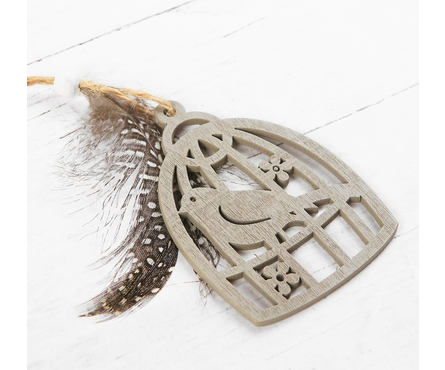 Подвеска декоративная Птичка в клетке Фотография_1