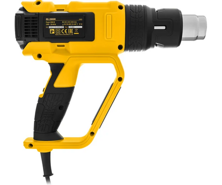 Фен технический 2000 Вт 3 режима 50/450/550 HG-2000 DENZEL Фотография_2