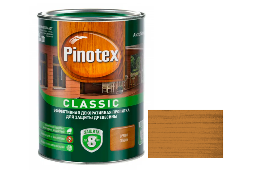 Pinotex Classic. Защитная пропитка Pinotex Classic дуб (1,0л). Пропитка Pinotex дуб. Декоративная пропитка для защиты древесины Pinotex Classic NW (Орегон; 1 л) 5195426. Купить пинотекс для дерева для наружных