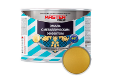 Эмаль металлик золото MASTER PRIME 0.8 кг