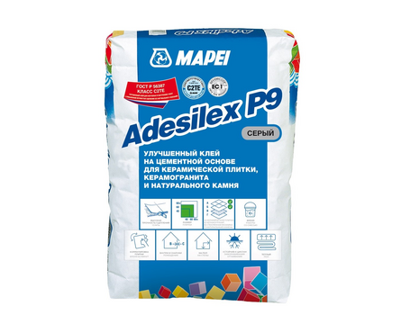 Клей плиточный МАПЕИ Adesilex P9 С2ТЕ 25 кг Фотография_0