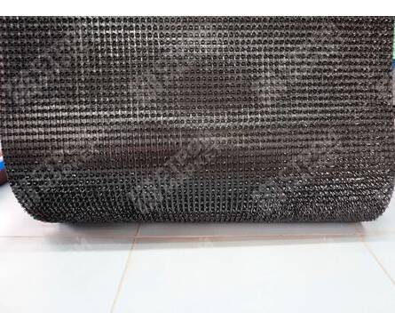 Коврик щетинистый 90х100x1.5 см Стандарт черный  Фотография_1