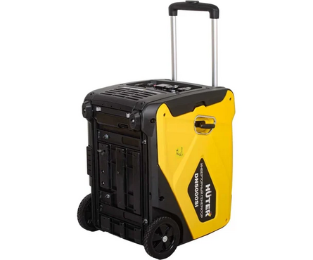 Генератор бензиновый инверторный 4 кВт 220В бак 9 л ручной стартер DN5000Si HUTER Фотография_6