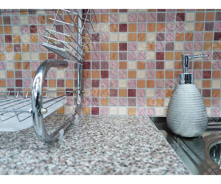 Панель ПВХ Мозаика Песок савоярский 0.4 мм 957х480 мм (0.4593 м²)  Фотография_3