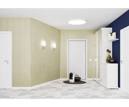 Панели МДФ Союз «Классик» Береза, 2600х238х6 мм, 0,62 м²  Фотография_1