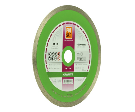 Диск алмазный 200х25.4х1.6 мм отрезной для сухой резки по граниту GRANITE БАИ Фотография_1