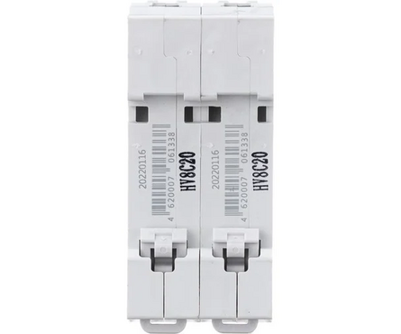 Выключатель автоматический модульный 2п C 20А DeKaft 11067DEK SCHNEIDER ELECTRIC Фотография_3