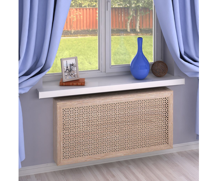 Экран для радиатора Дамаско Дуб Сонома 900х600 мм STELLA Фотография_3