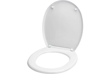 Сиденье для унитаза полипропилен белое АНИ ПЛАСТ WS0100