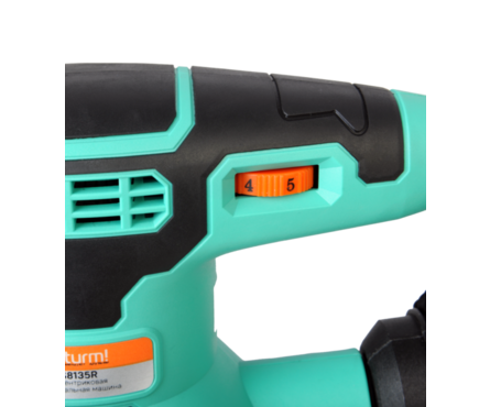 Шлифмашина эксцентриковая STURM, 125 мм, 350Вт, 5000-12000об/мин, с регулировкой оборотов, пылесборник Фотография_4