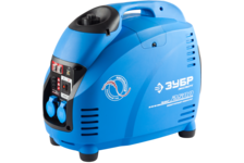 Генератор инверторный ЗУБР ЗИГ-2500, 2500 Вт, (220,12V, 2,5/2,2 кВт, 5,2 л.с., 5,7 л, 29,5 кг)