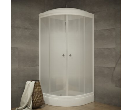 Душевая кабина полукруг 900х900х2150х4 мм низкий поддон Градиент Лайт ТРИТОН Фотография_2