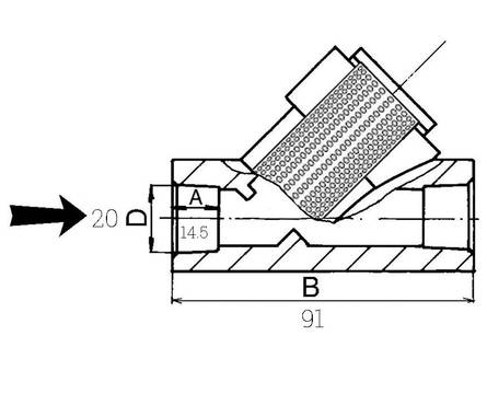 Фильтр косой 20 FV Фотография_1