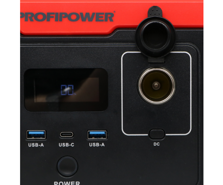 Аккумуляторная портативная электростанция 600 Вт ПЭ-600 PROFIPOWER Фотография_4