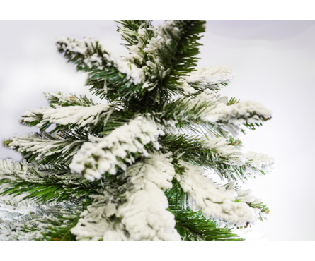 Елка искусственная 60 см ПВХ заснеженная Фогу Фотография_3