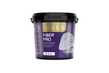 Шпаклевка готовая армированная полимерная SOLEX Fiber Pro 1.5 кг
