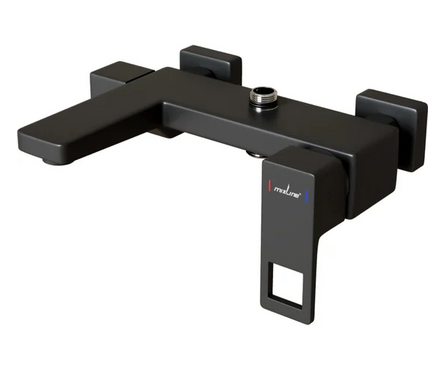 Душевая система (см-ль 35к с изл+лейка 1 поз.+душ.шланг+тропич.душ) ML34-06 черный MIXLINE Фотография_1