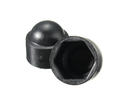Колпачок на болт/гайку М8/S13, черный (5 шт/уп) Фотография_0