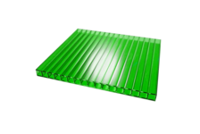 Поликарбонат WOGGEL, зеленый, 12000х2100х6 мм