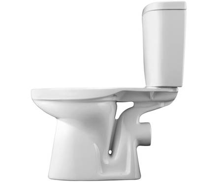 Унитаз-компакт Анимо фарфор (прямой выпуск, нижняя подводка, дюропласт сиденье 2-кн.слив) САНТЕК Фотография_3