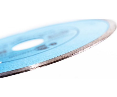 Диск алмазный 125х22,2 мм отрезной сплошной супер тонкий Керамик PRO TRIO-DIAMOND Фотография_2