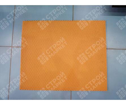 Коврик придверный 68х83 см универсальный Ромб бежевый ЭВА Фотография_2