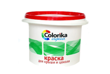 Краска Colorika Agua для крыш и цоколя, зеленая, 3 кг