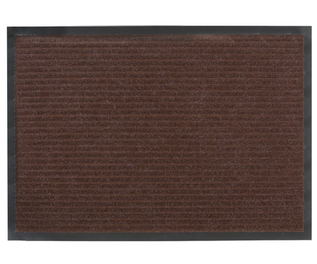 Коврик влаговпитывающий SUNSTEP 50х80 см, ребристый, коричневый Фотография_0