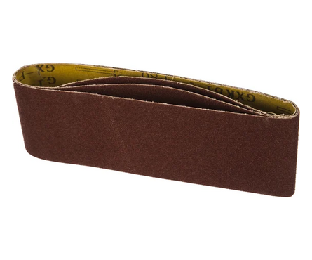 Лента абразивная бесконечная 75х533 мм, P 80 3 шт MATRIX Фотография_1