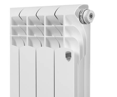 Радиатор алюминиевый 500х80 мм 8 секций MONOBLOCK A ROYAL THERMO Фотография_2