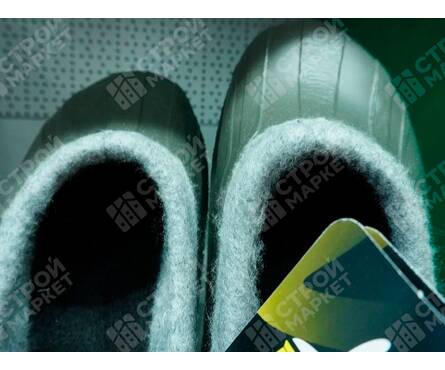 Галоши с подкладкой текстиль цвет хаки размер 43 Фотография_2