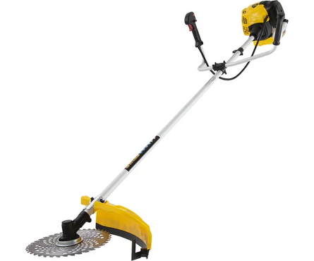 Триммер бензиновый 3 л.с. 4.8 кВт 52 см³ вес 7.6 кг неразъемная штанга DTL-52 DENZEL Фотография_2