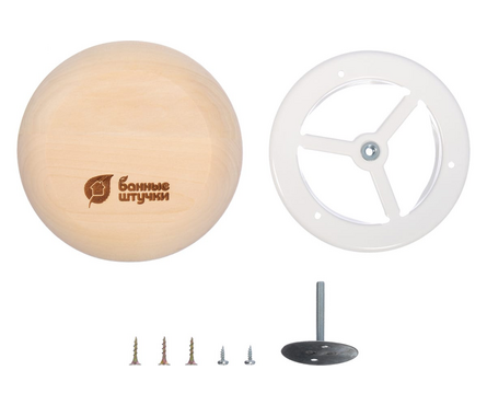 Клапан тарельчатый липа d=100 мм БАННЫЕ ШТУЧКИ Фотография_2